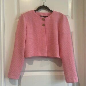 Zara Pink Tweed‎ Jacket - NWT